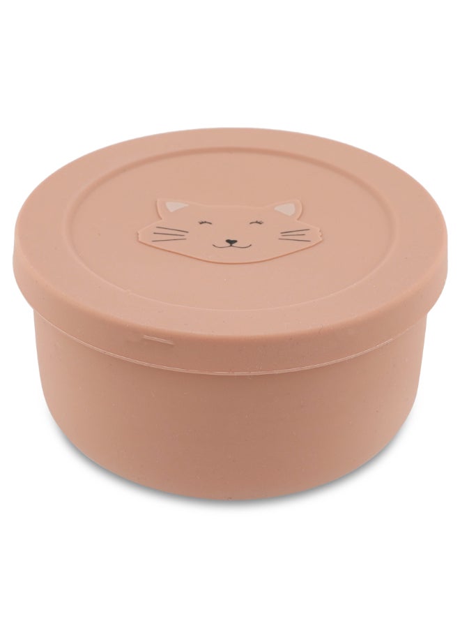 Trixie Silicone Snack Box With Lid - Mrs. Cat - Image 1