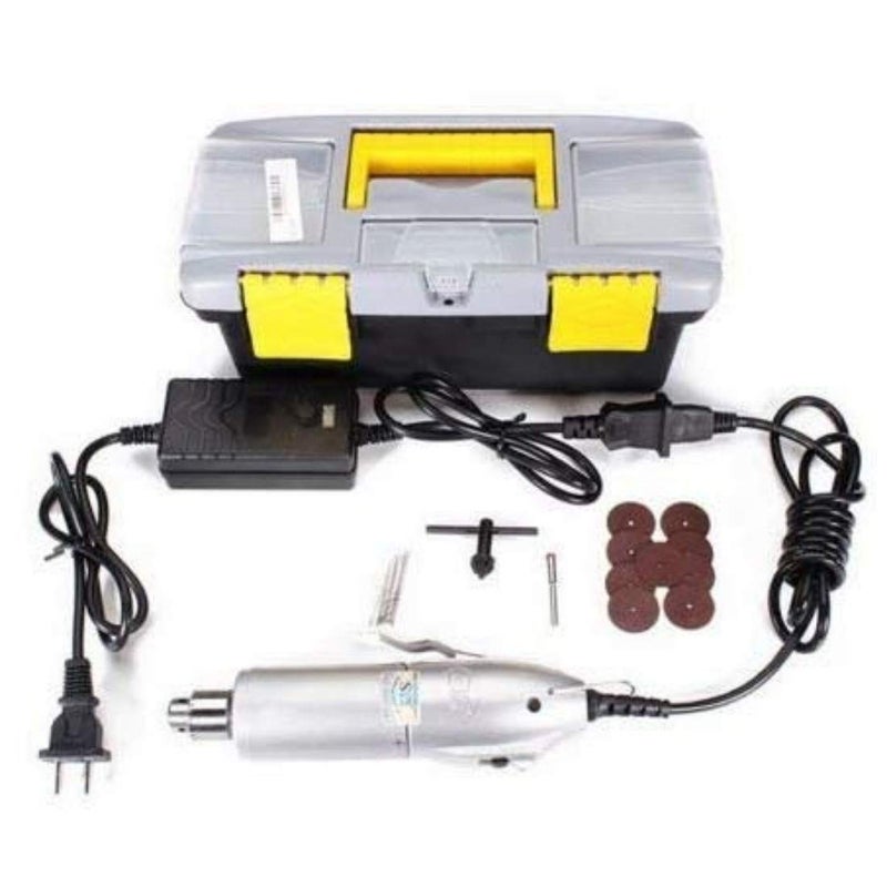 DIY Crafts Diy Crafts Steel Electric Handle Speed Adjustable Drill Flex Shaft Rotary Handy Hand Drill Machine 15 Silver  - Image 5