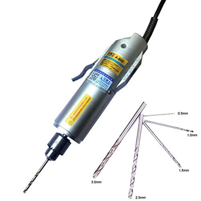 DIY Crafts Diy Crafts Steel Electric Handle Speed Adjustable Drill Flex Shaft Rotary Handy Hand Drill Machine 15 Silver  - Image 1