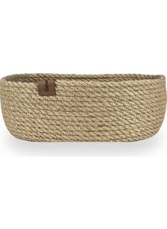 Naturalove Decorative Jute Basket - Oval / Medium Size  - Image 4