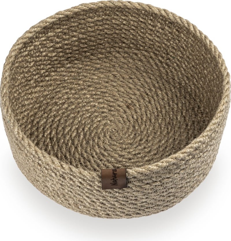 Naturalove Decorative Jute Basket - Oval / Medium Size - Image 3