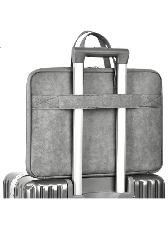 Milooky Laptop Bag For 13/14-Inch Computers, Suitable For Huawei, Apple, Lenovo Laptops, Lightweight Briefcase - Image 1