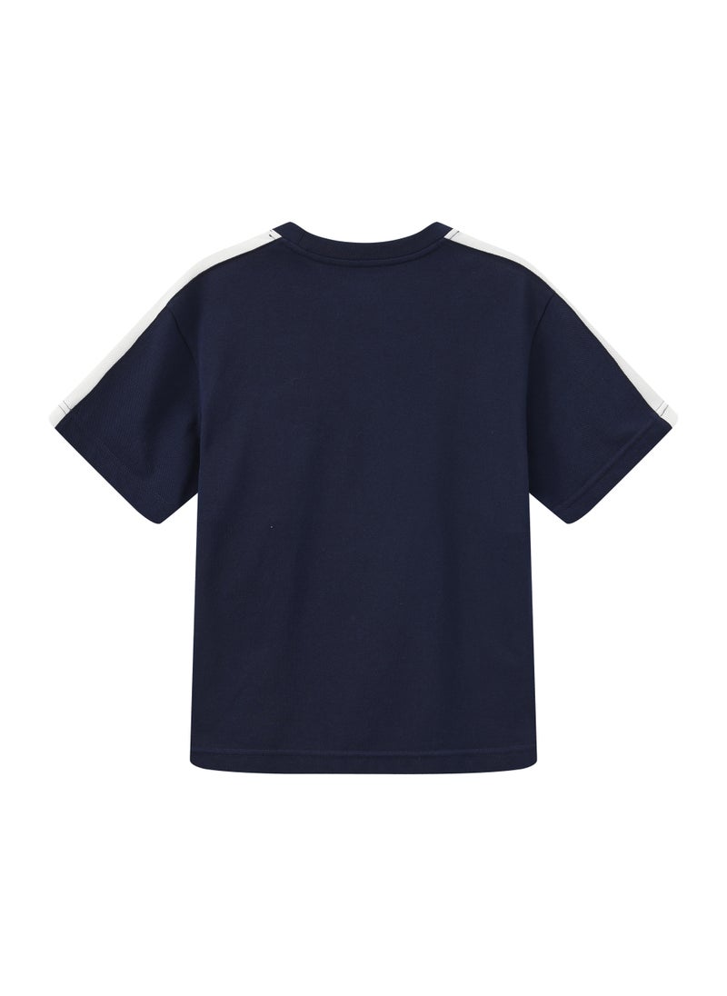 Balabala Kids Unisex Round neck short-sleeved T-shirt - Image 2
