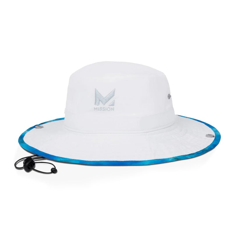 MISSION Cooling Bucket Hat, Turn Light Gray - Unisex Wide-Brim Hat for Men & Women - Lightweight, Foldable & Durable - Cools Up to 2 Hours - UPF 50 Sun Protection - Machine Washable - Image 1