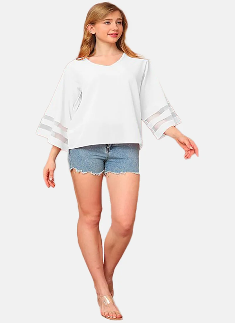 يونيكي Chiffon Top