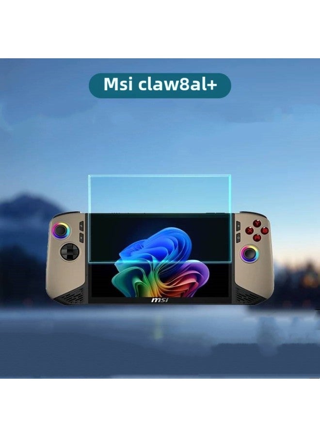 Suitable For Microstar Claw 8 AI Handheld Tempered Film 20248 "Claw8AI Game Machine Screen Film-Colour:Matte Anti-reflective And Anti-fingerprint Soft Film Bare Film  - Image 5