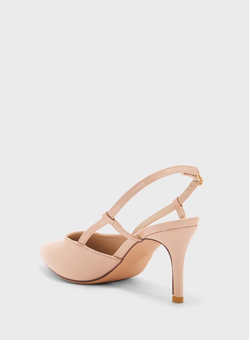 ELLA Womens Classic Heeled Pump  - Image 3