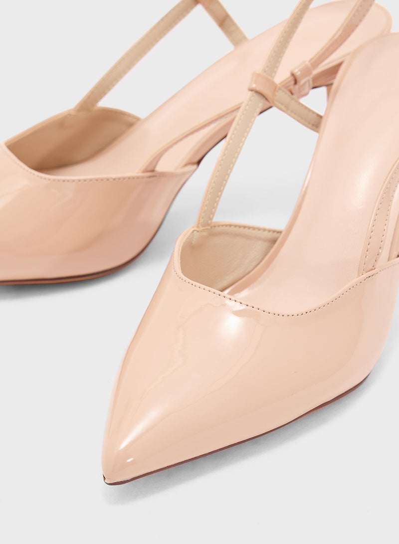ELLA Womens Classic Heeled Pump  - Image 4