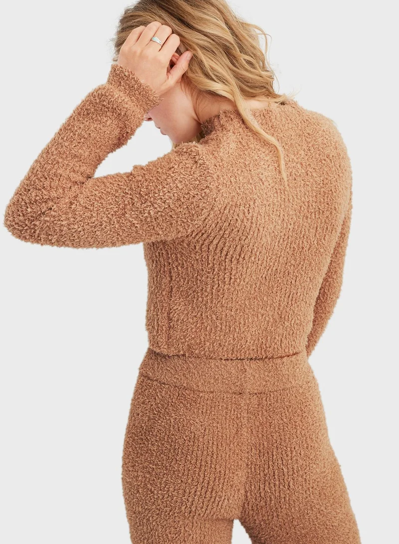 Aerie Marshmallow Crop Top