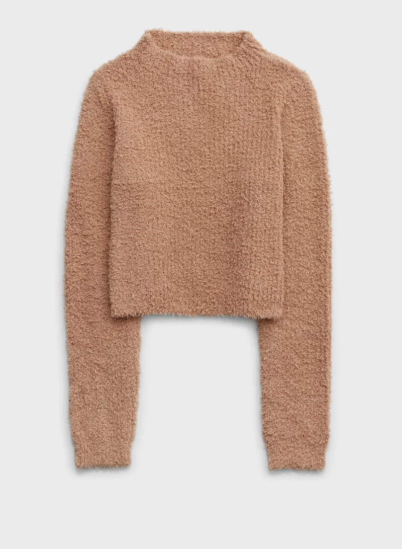 Aerie Marshmallow Crop Top