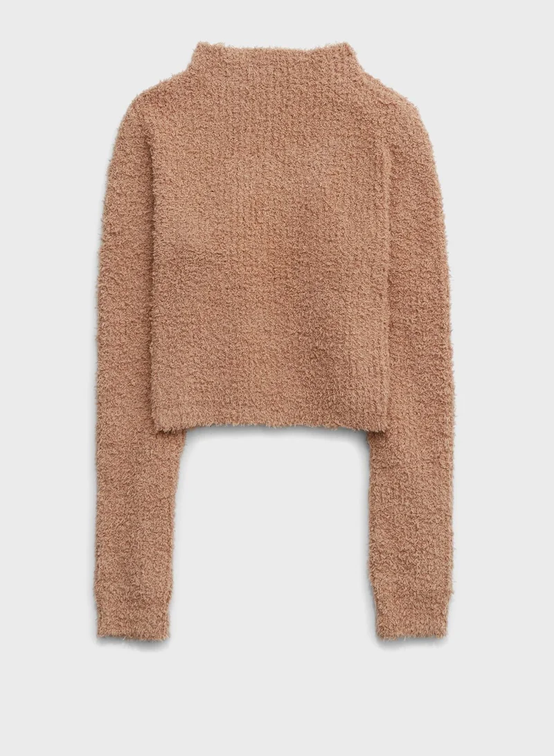 Aerie Marshmallow Crop Top