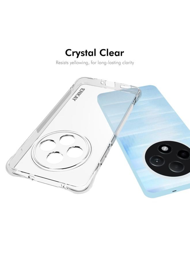 ENKAY Case For OPPO Reno12 F 5G Global Clear TPU Shockproof Anti-slip Phone Case - Image 5