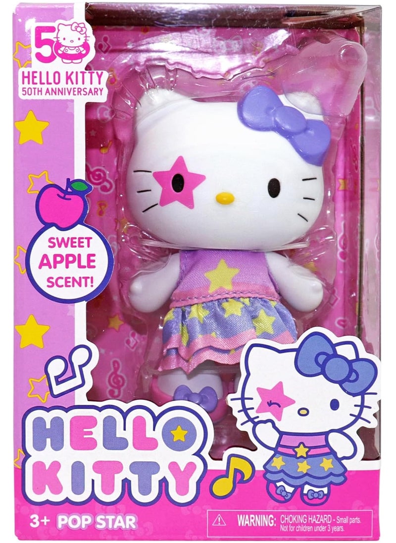 Hello Kitty Hello Kitty Popstar Doll - 4-Inches, Toys For Kids & Adults - Cartoons Fans, Gift Idea For Collectors and Display  - Image 1