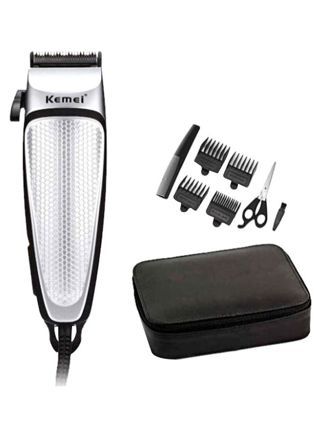 NIBEMINENT Professional Hair Clipper With Free Bag Black/Silver/Clear