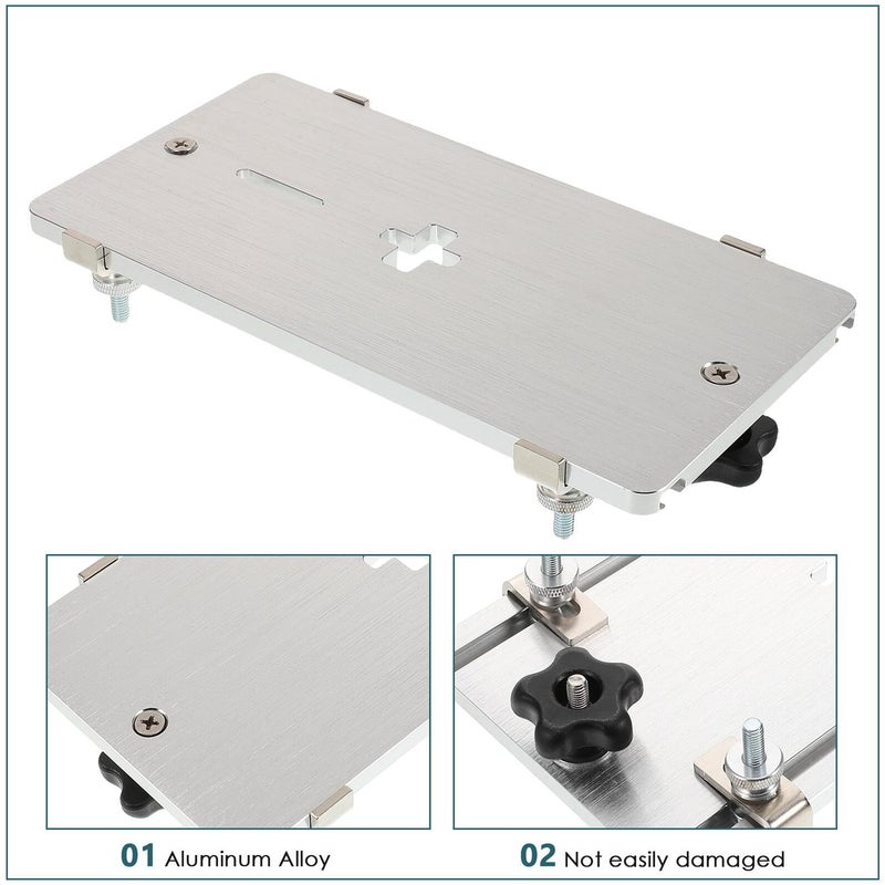 Aluminum Alloy Jig Saw Flip Board With Insert Plate For Woodworking Precision Cutting - Image 4