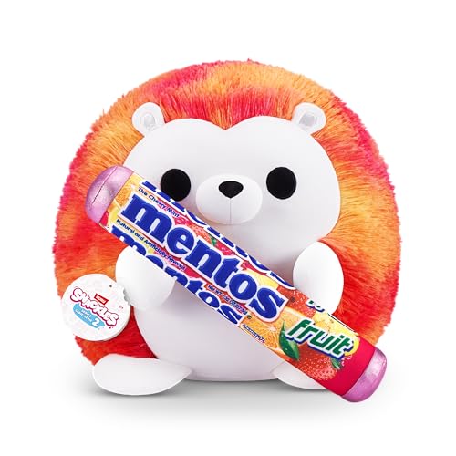 Snackles Series 2 Hedgehog Mentos 16 Inch Collectible Plush by ZURU Ultra Soft Stuffed Animal Giftable - Image 1
