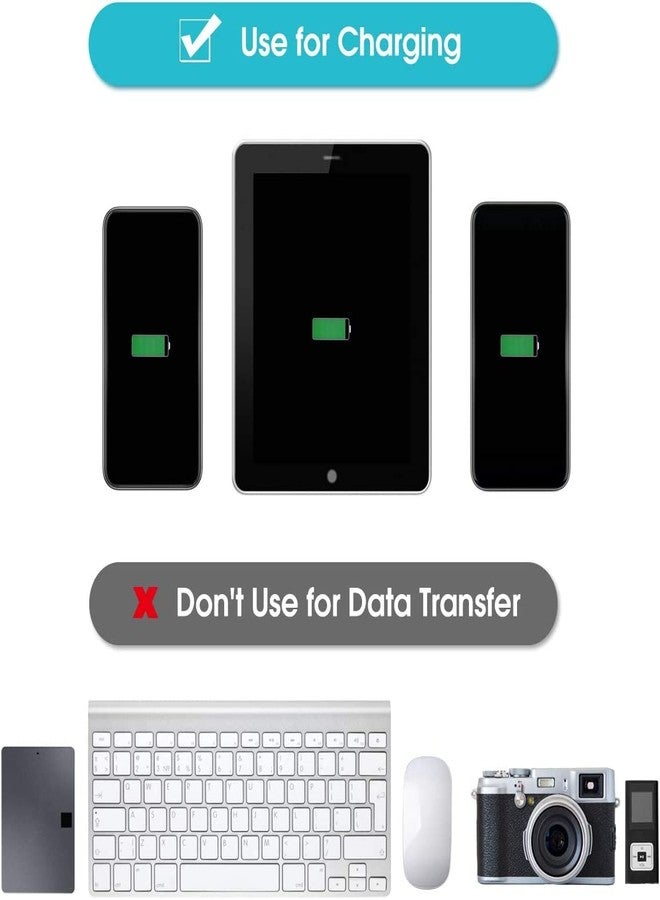 Sorandy موزع USB 2.0 ثنائي المنافذ من سوراندي، محول USB متعدد المنافذ، موزع بيانات محمول فائق النحافة، موزع USB صغير لأجهزة منفذ USB (أبيض) - Image 3