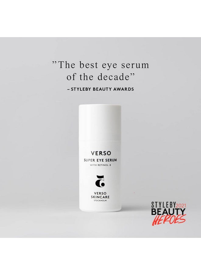 Verso Skincare - Verso Skin Care Super Eye Serum Rejuvenating Under Eye Serum For Youthful Skin Eye Care Made Easy (0.67 Fl Oz) - Image 1