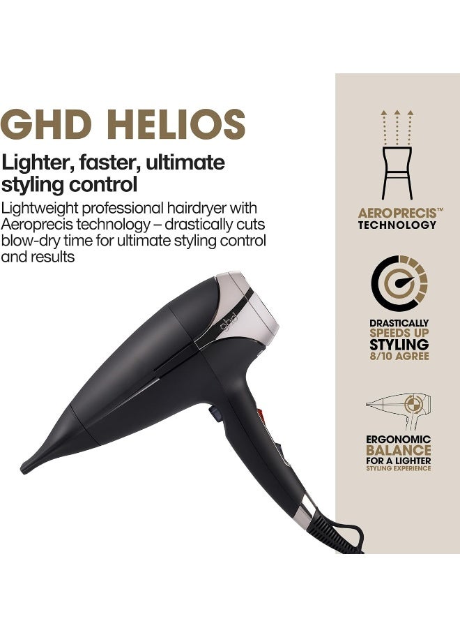ghd Renewed - ghd Helios Hair Dryer - Professional Hairdryer (Black) - Image 4