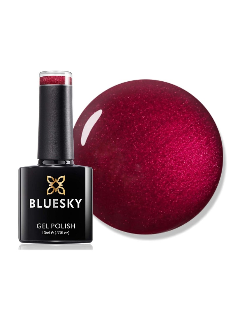 Bluesky Gel Nail Polish AW2020 Lady Snow Autumn and Winter 2020 Collection Bansko Aw2016 Red Long Lasting Chip Resistant 10 ml Requires Drying Under UV LED Lamp - Image 1