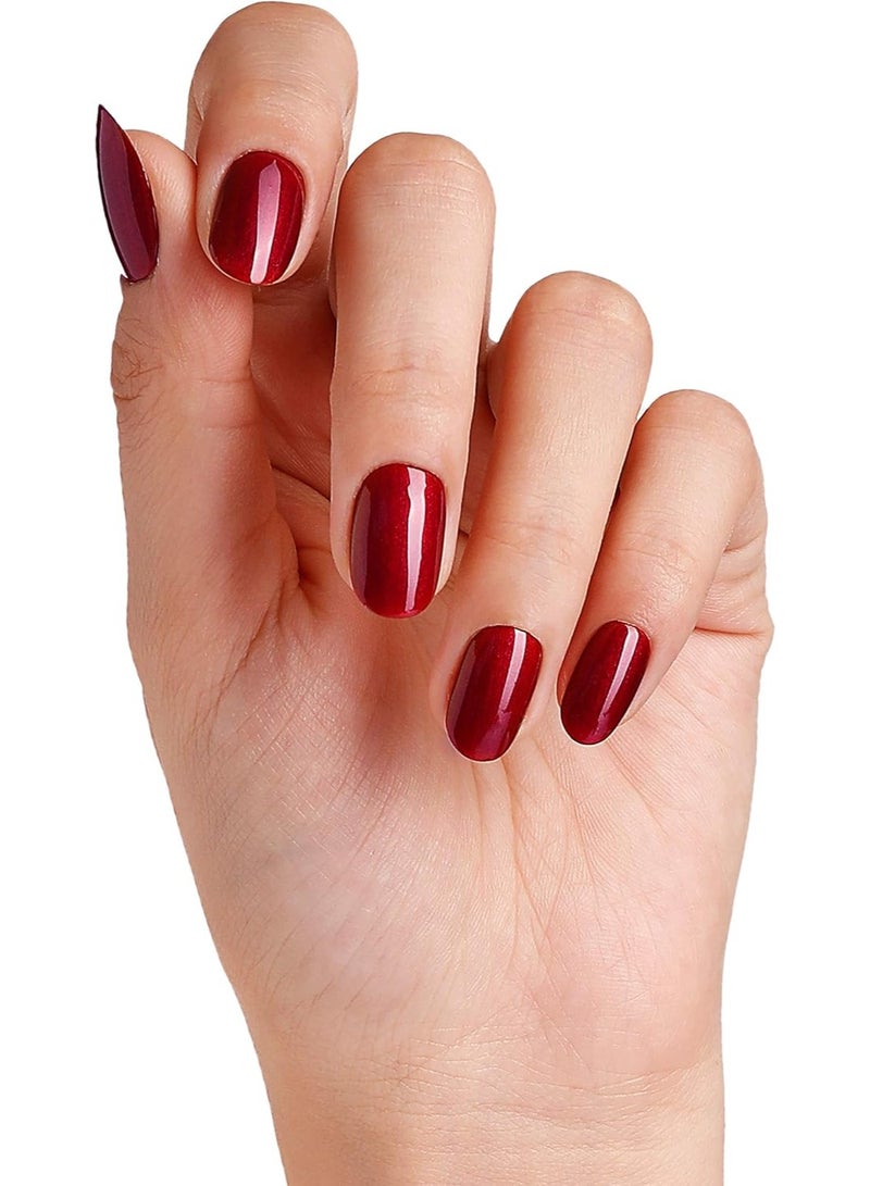Bluesky Gel Nail Polish AW2020 Lady Snow Autumn and Winter 2020 Collection Bansko Aw2016 Red Long Lasting Chip Resistant 10 ml Requires Drying Under UV LED Lamp - Image 2