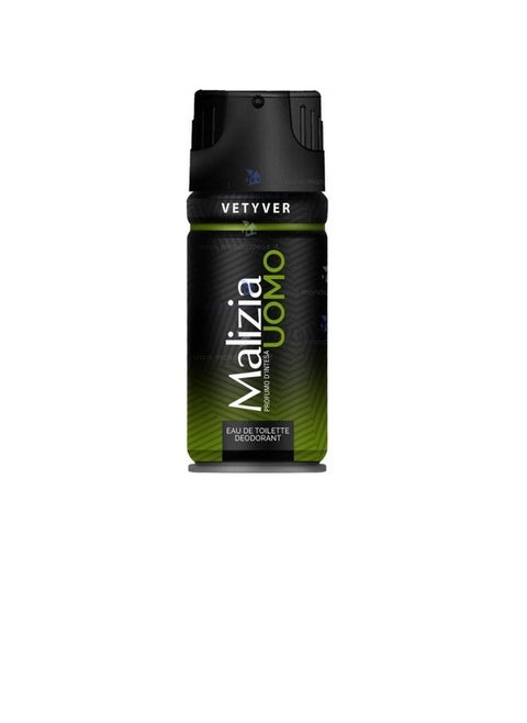 UOMO EAU DE TOILETTE SPRAY 150ML VETYVER