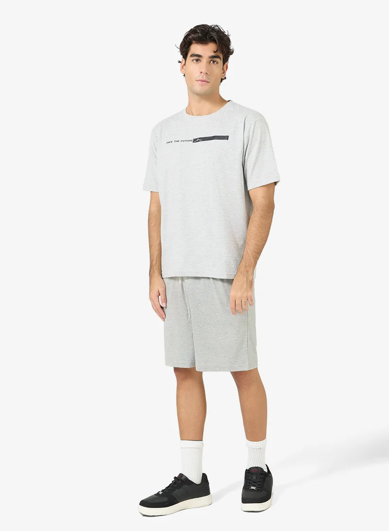 سفنتي فايف بيسيكس طقم تي شيرت وشورت