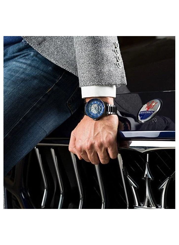 Maserati - Maserati Sfida Analog Grey Dial Men's Automatic Watch R8823140001 - Image 1