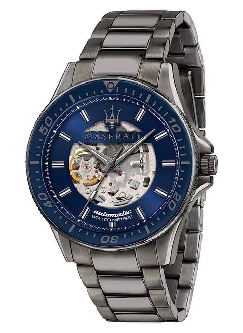 Maserati Sfida Analog Grey Dial Men's Automatic Watch R8823140001