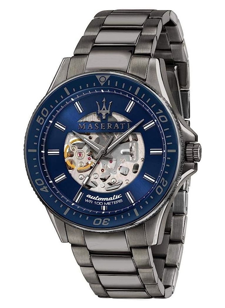 Maserati - Maserati Sfida Analog Grey Dial Men's Automatic Watch R8823140001 - Image 1