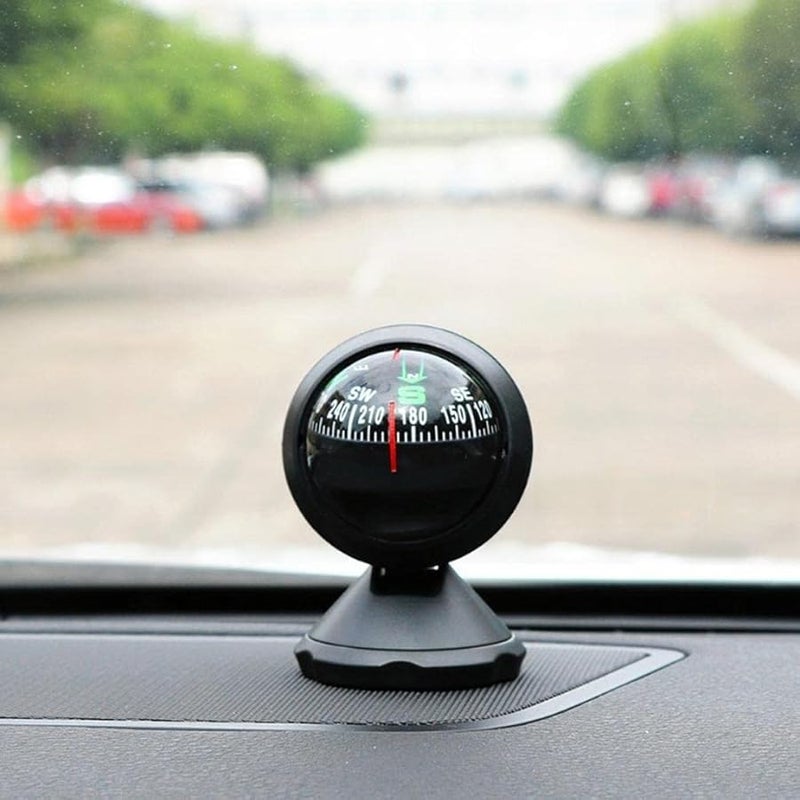 Mini Car Compass Dashboard Navigation System with LED Display - Image 3