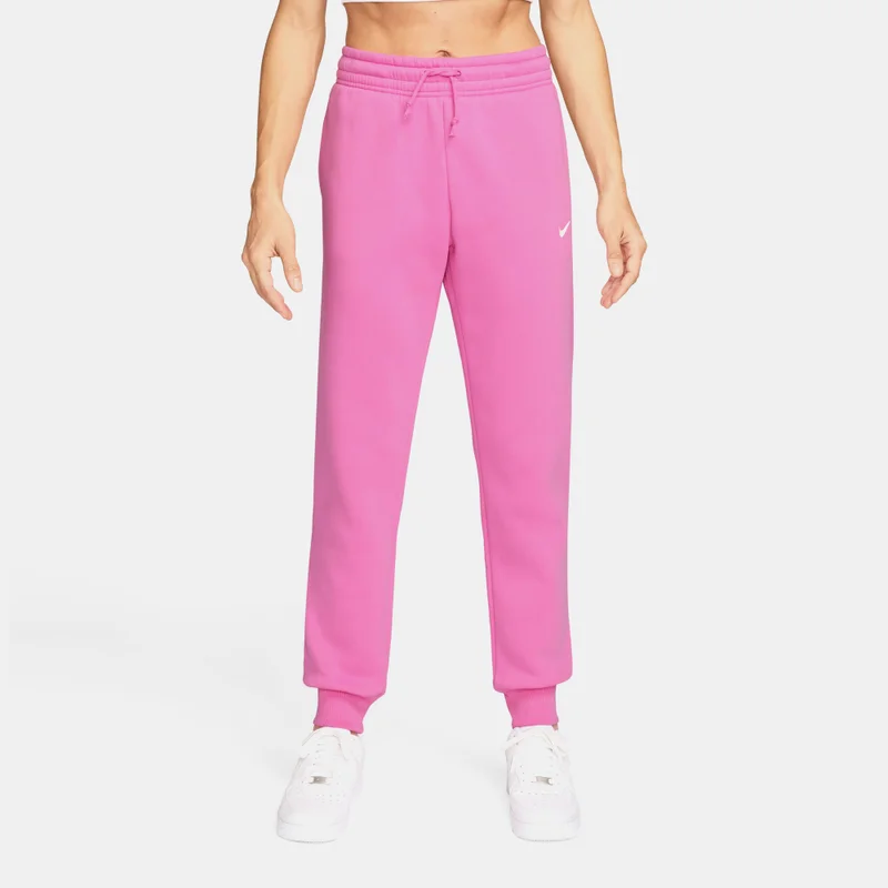 Nike pink Women's Sportswear Phoenix Fleece Sweatpants for Women | Best Price UAE