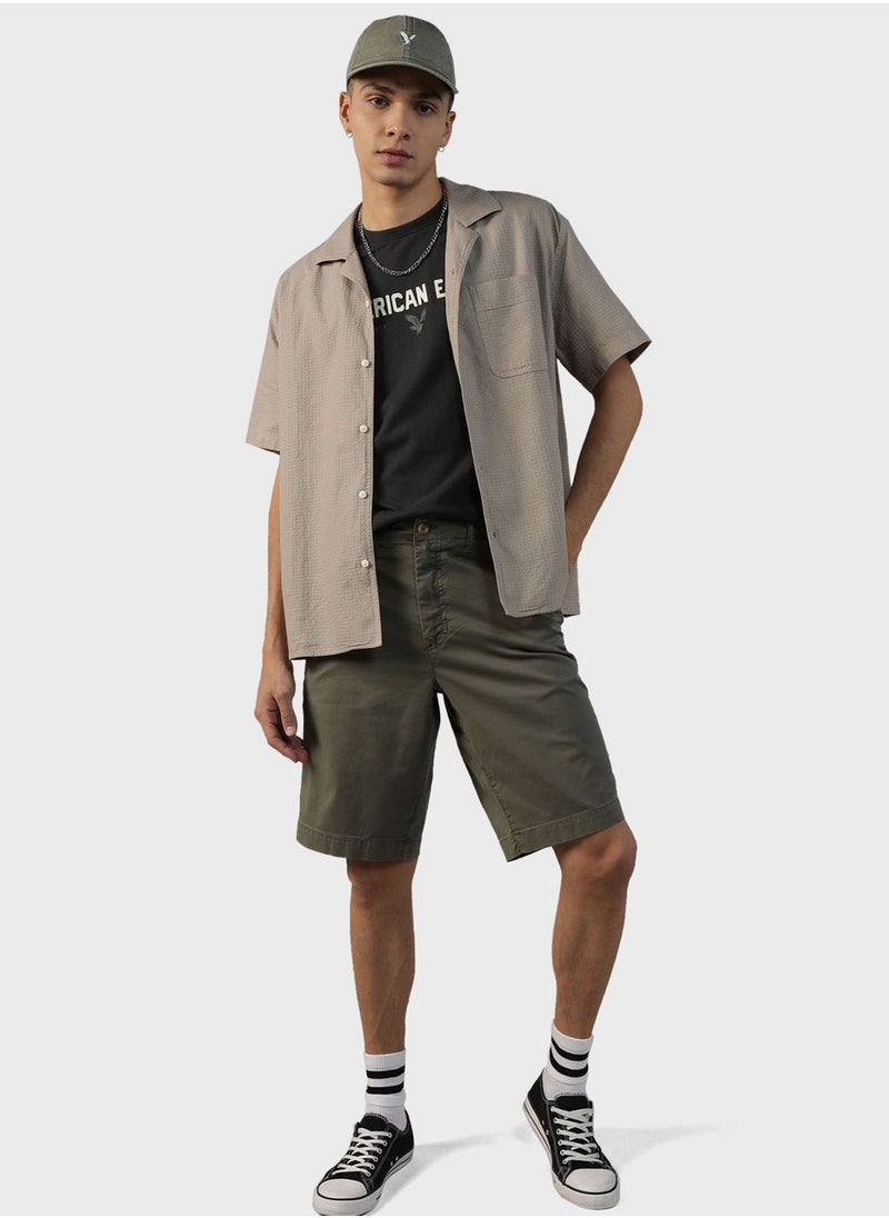 American Eagle - Button Down Poolside Shirt - Image 1