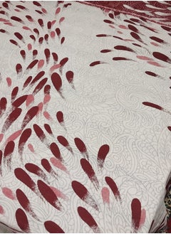 ماركة غير محددة غطاء صوف تقيل دبل فيس بشراشيب 220*220  - Image 2