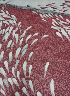 ماركة غير محددة غطاء صوف تقيل دبل فيس بشراشيب 220*220  - Image 4