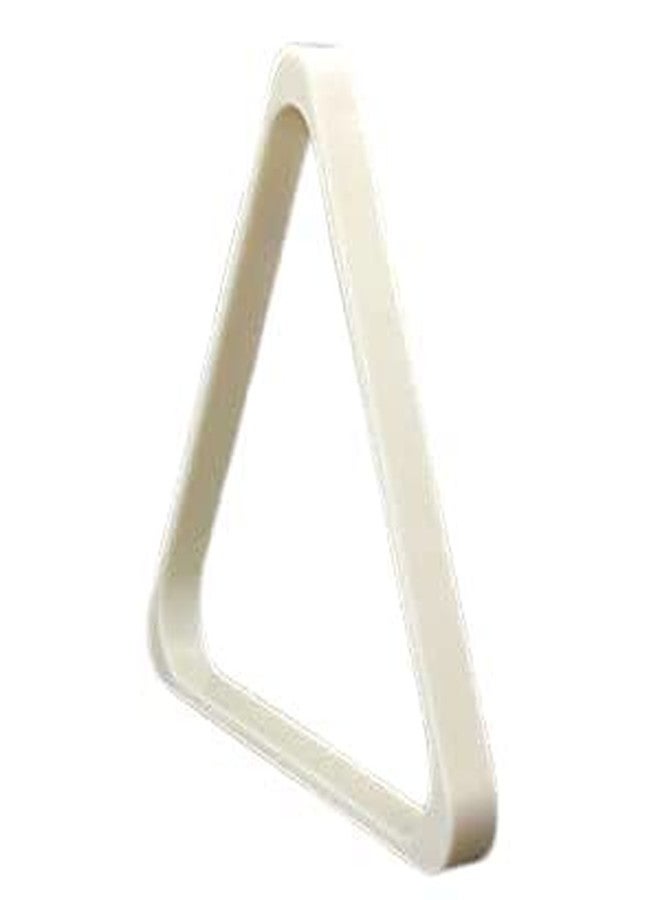 JBB Snooker and Pool Table Heavy Plastic Indian Triangle Frame in White Color - Image 2