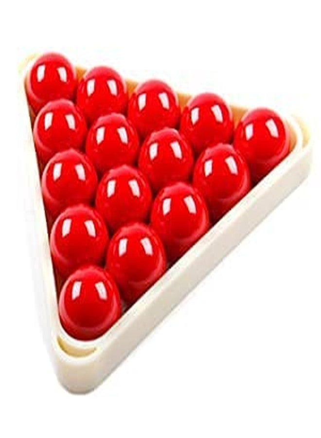 JBB Snooker and Pool Table Heavy Plastic Indian Triangle Frame in White Color - Image 3