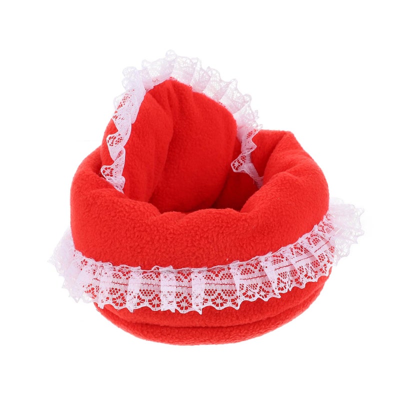 Warm Hamster Nest Cozy Cotton Bed Windproof Comfortable House For Guinea Pigs - Image 2