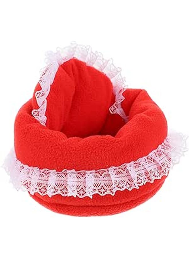 Warm Hamster Nest Cozy Cotton Bed Windproof Comfortable House For Guinea Pigs - Image 1