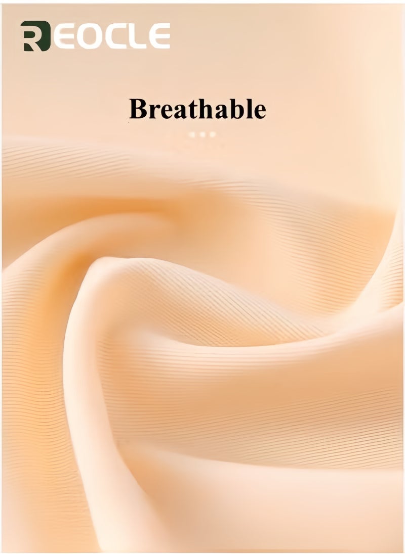 REOCLE Women's Front Closure Bra Full Coverage Lace Underwire Racerback Bra Comfort Plus Size Underwear Sleep Bra for Women - Image 5