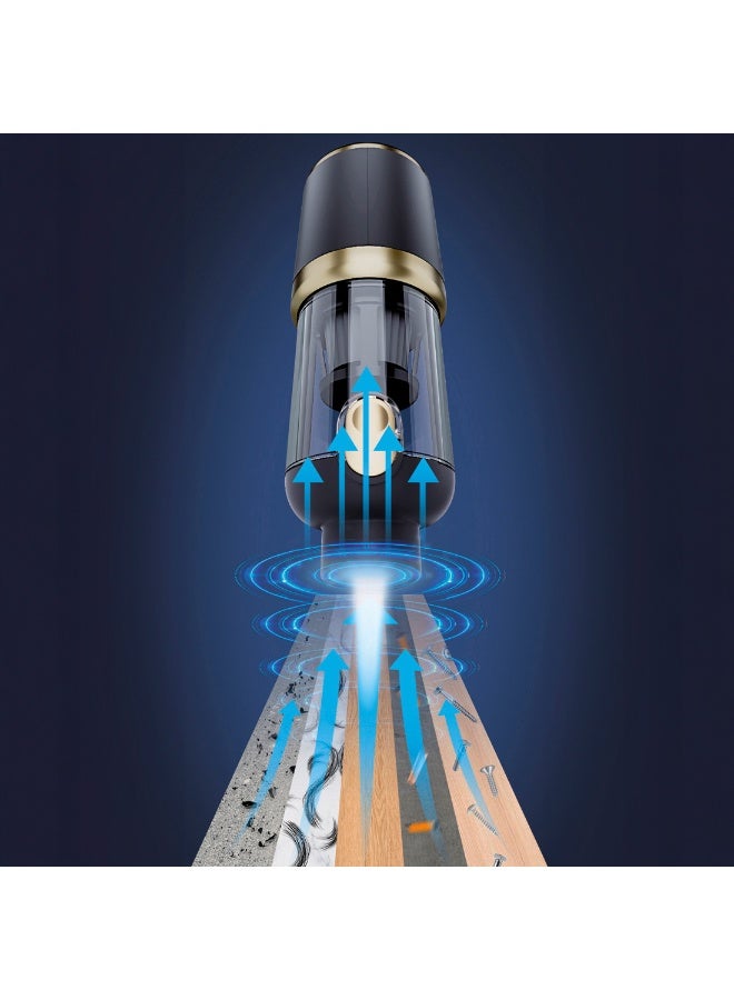 Torima مكنسة كهربائية صغيرة من توريما إل تي-132 أسود - Image 4