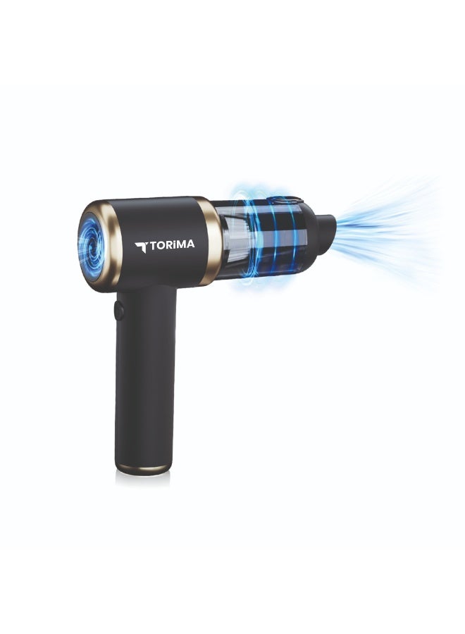 Torima مكنسة كهربائية صغيرة من توريما إل تي-132 أسود - Image 1