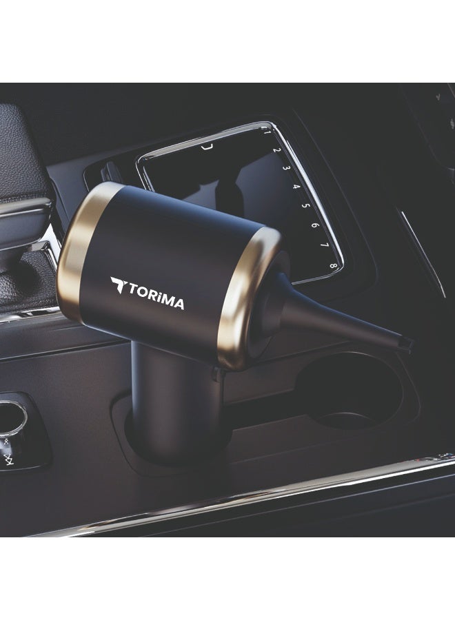 Torima مكنسة كهربائية صغيرة من توريما إل تي-132 أسود - Image 3