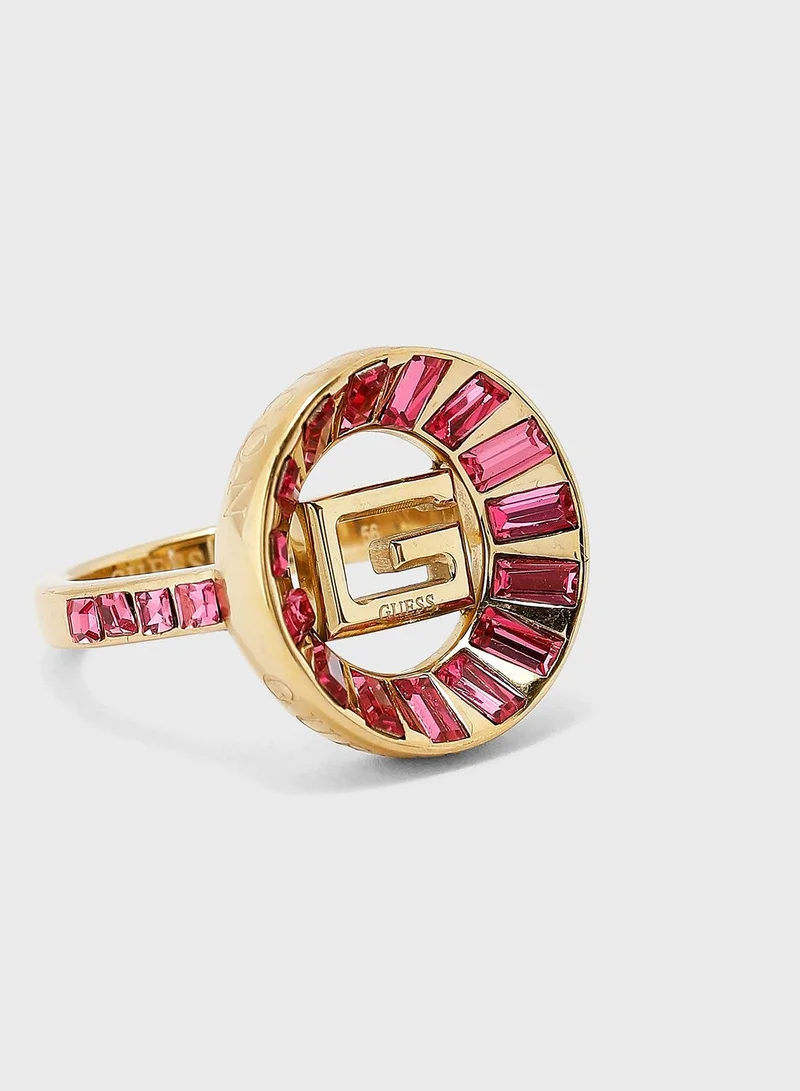 GUESS Baguette Ring