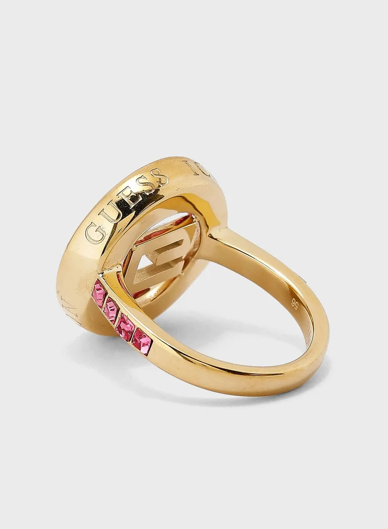 GUESS Baguette Ring