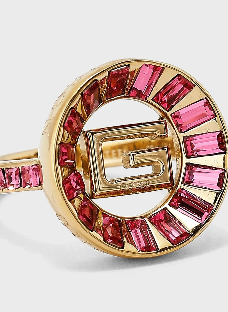 GUESS Baguette Ring