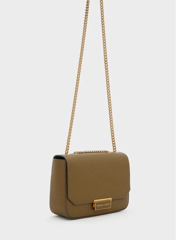 Charles & keith classic metal chain crossbody bag - Image 5