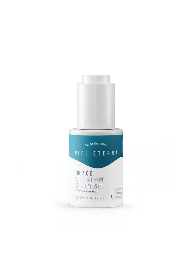 Santo Remedio Piel Eterna A.C.E. Retinol Intensive Rejuvenation Oil 1 Fl Oz With Retinol Oil 2.5% Vitamins C & E And Squalane - Image 2