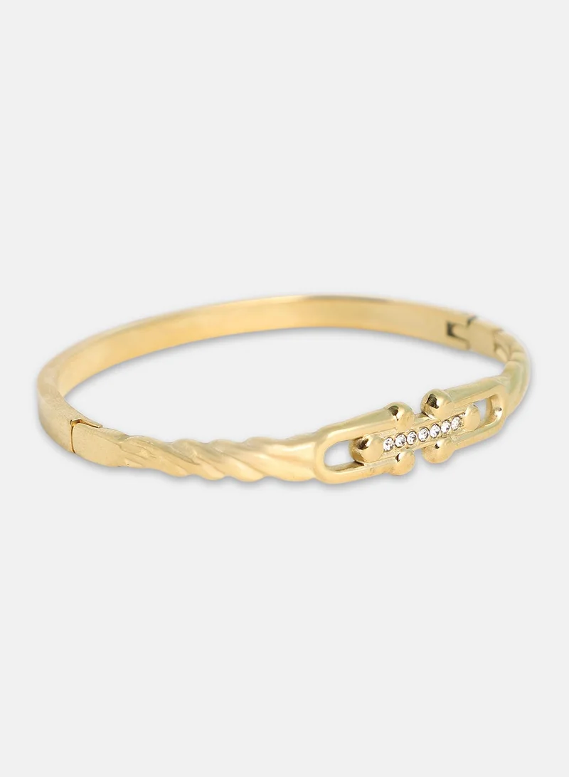 SOHI Bijou-Hinge Bangle Artificial Bracelet Jewellery