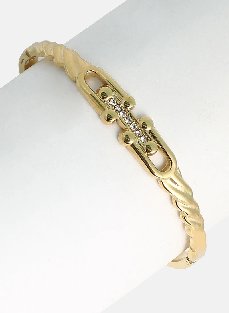 SOHI Bijou-Hinge Bangle Artificial Bracelet Jewellery